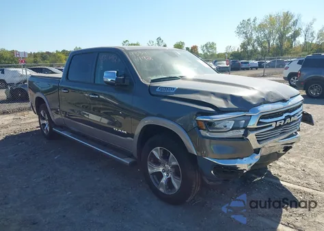 2020 Ram 1500 Laramie 4X4 6'4 Box from USA, damaged, VIN 1C6SRFRT7LN344695